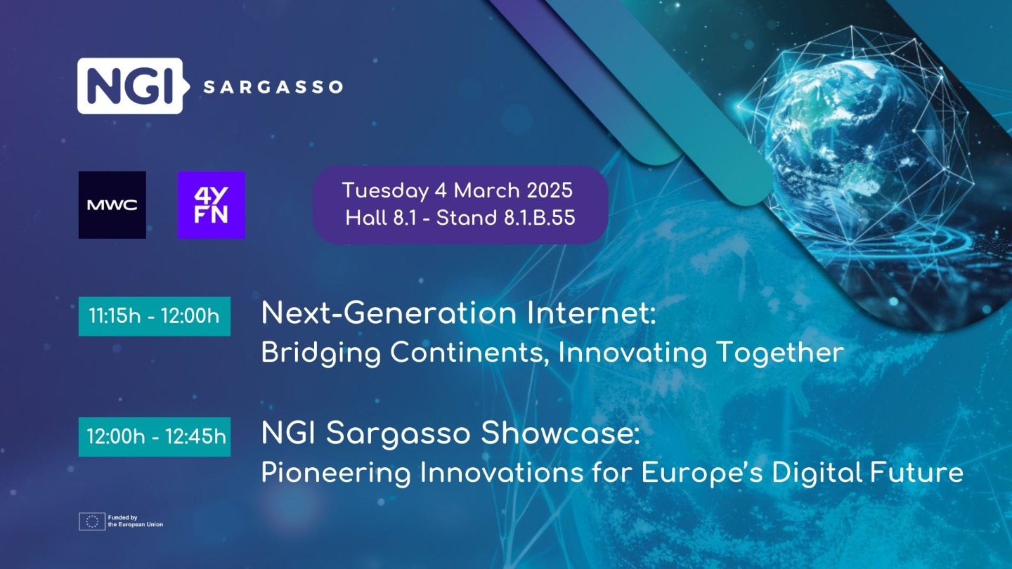 NGI Sargasso Panel & Pitching Session at MWC / 4YFN 2025