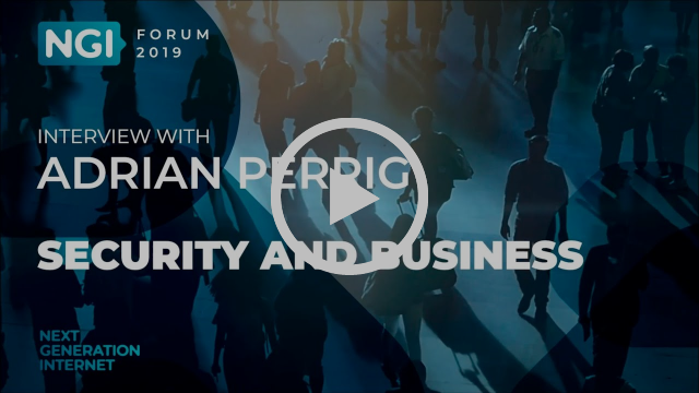 NGI Forum 2019: Interview with Adrian Perrig, Professor at ETH Zürich