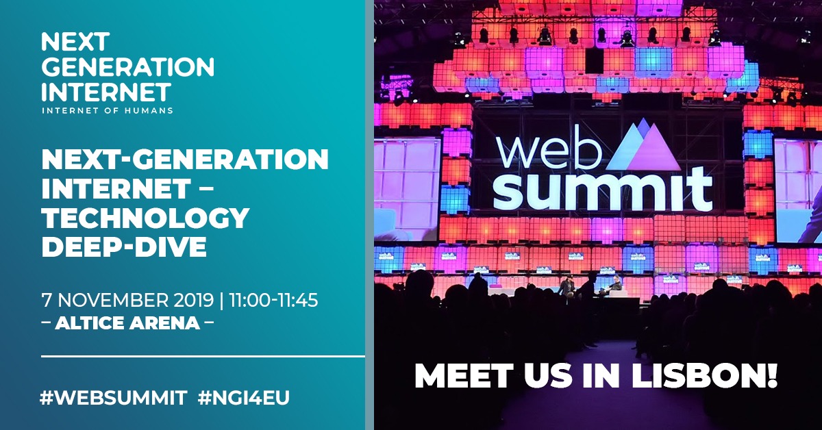NGI @WEB SUMMIT 2019