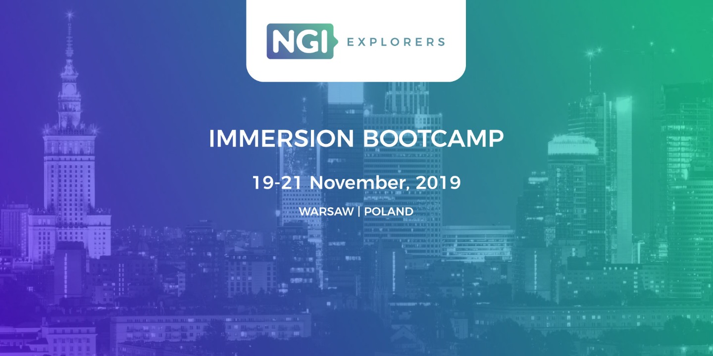 NGI EXPLORERS IMMERSION BOOTCAMP