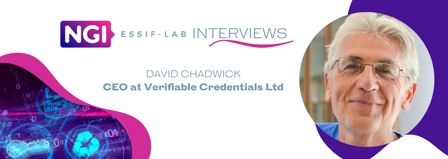 Have a chat with David Chadwick ☕️ CEO at Verifiable Credentials Ltd (VCL)