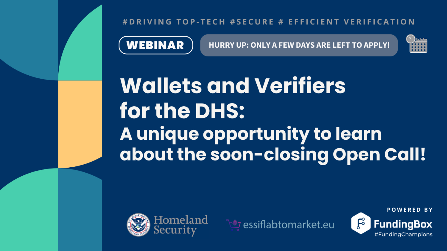 Wallets and Verifiers for the DHS Open Call Webinar Recording