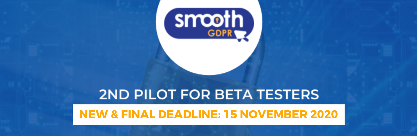 SMOOTH 2nd Pilot: Final deadline extended until 15 November!