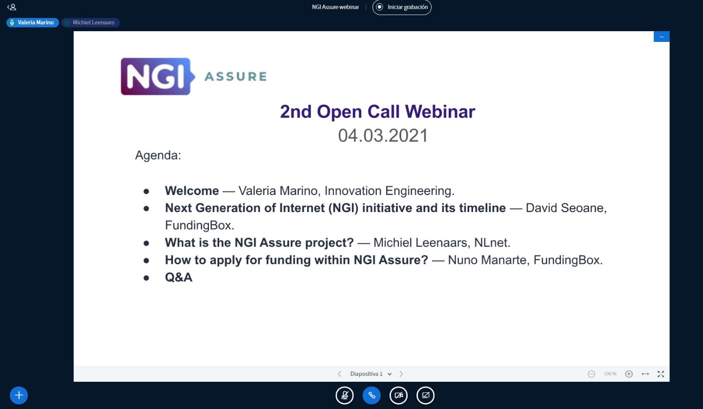 NGI Assure Webinar Presentations available!