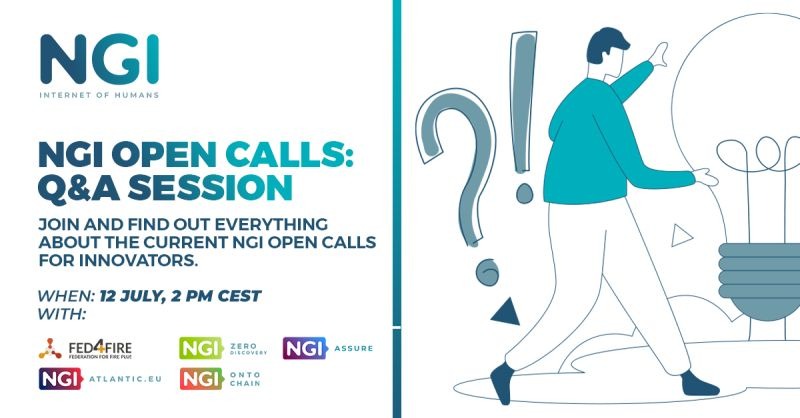 Get your innovation funded with the NGI open calls
