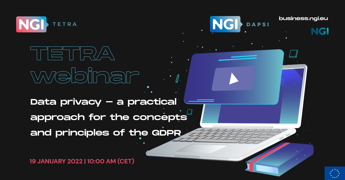 Webinar #31: Data Privacy - A practical approach for the concepts and principles of the GDPR