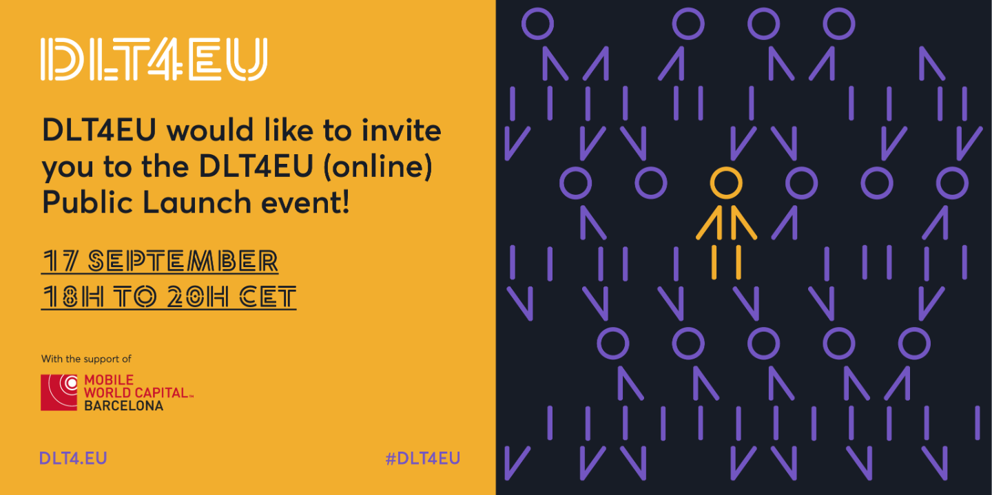 DLT4EU Publich Launch Event