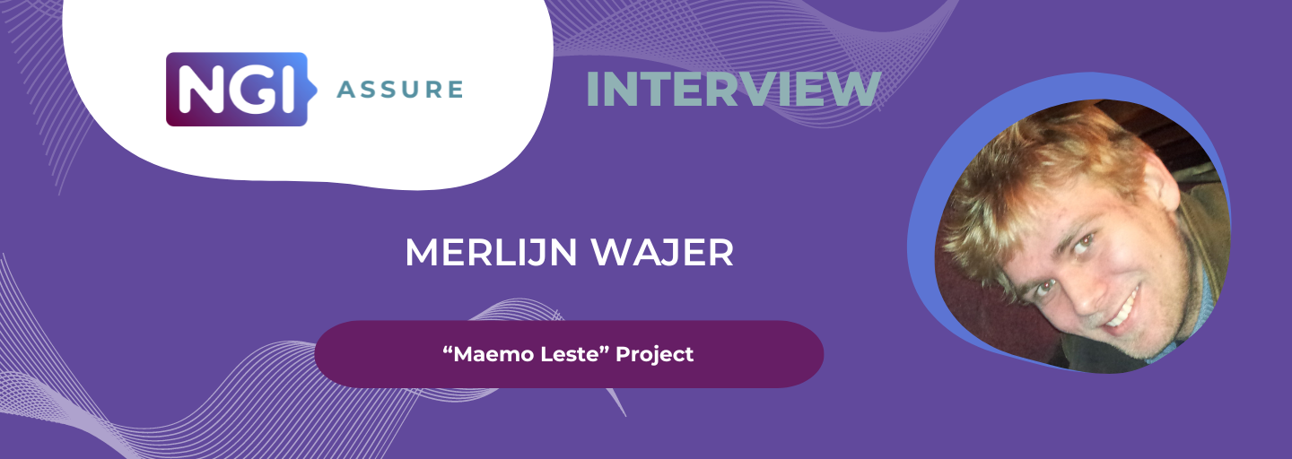 Interview with Merlijn Wajer (Maemo Leste Project) - NGI Assure Beneficiary