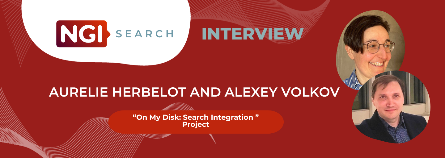 Meet "On My Disk: Search Integration" - A beneficiary of NGI Search First Open Call