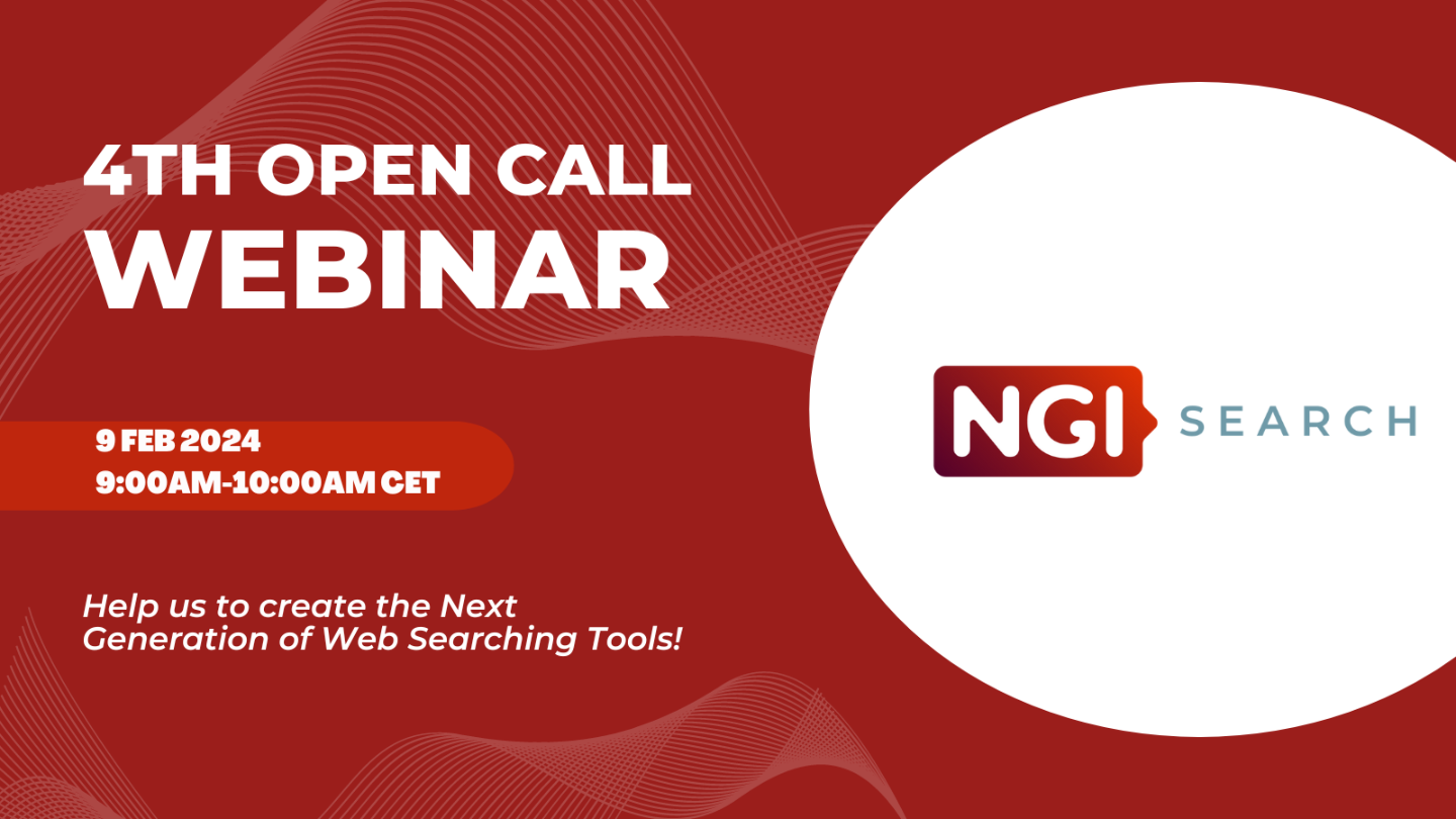 NGI Search 4th Open Call Webinar