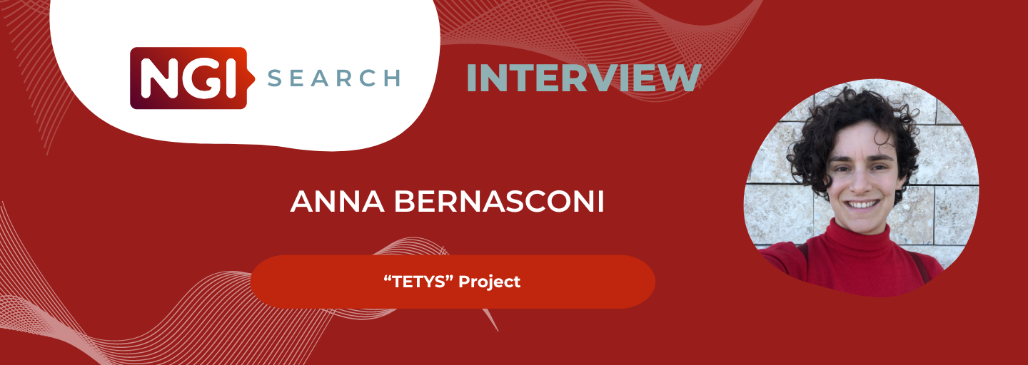 Interview with Anna Bernasconi (TETYS) - NGI Search Beneficiary