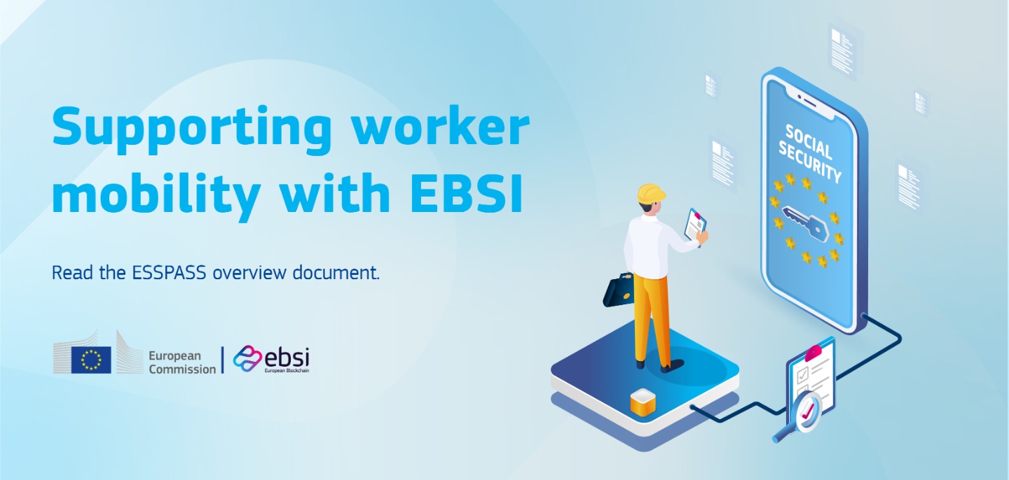 ESSPASS overview document: supporting worker mobility with EBSI 🚎