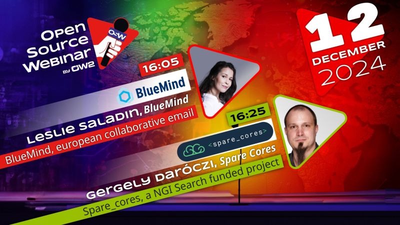 Spare Cores and BlueMind Open Source Webinar by OW2 - Recording