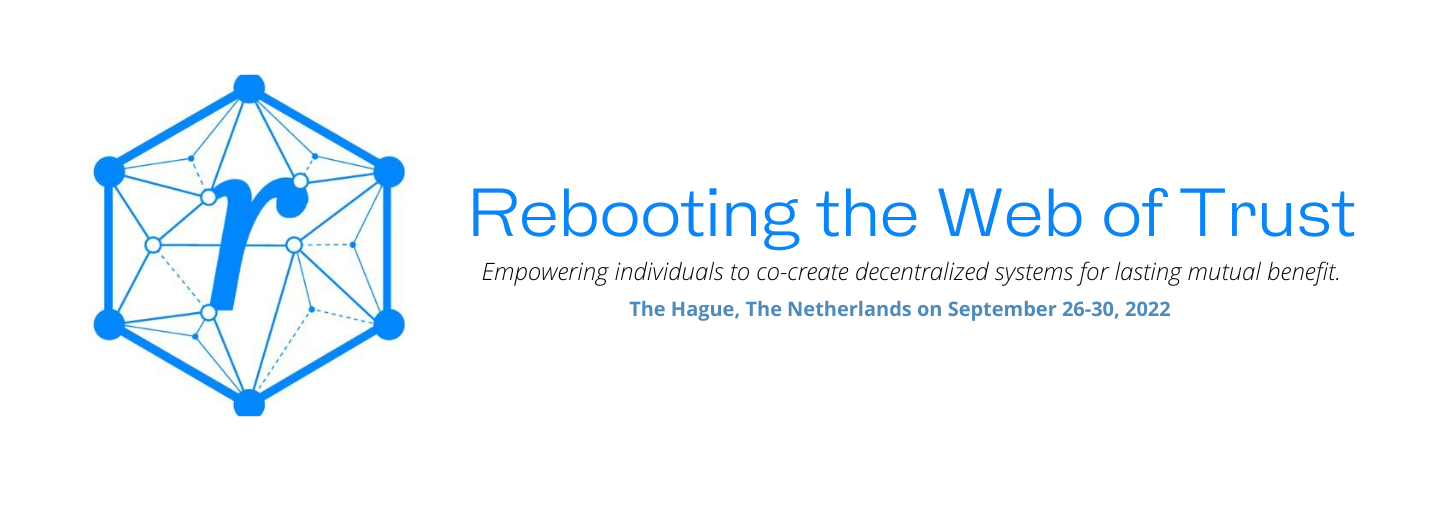 Rebooting the Web of Trust: the new way of creating decentralized models of identity and information!