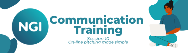 NGI Communication Training: Online pitching made simple