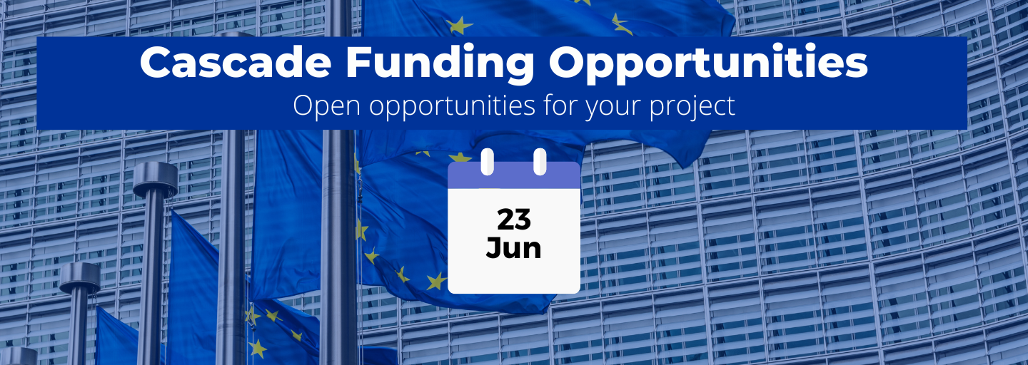 Cascade funding webinar: open opportunities for your project