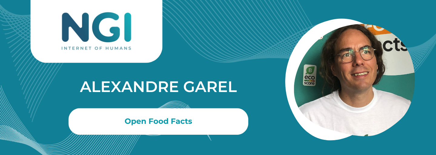 NGI Impact Stories - Interview: Alex Garel (Open Food Facts)