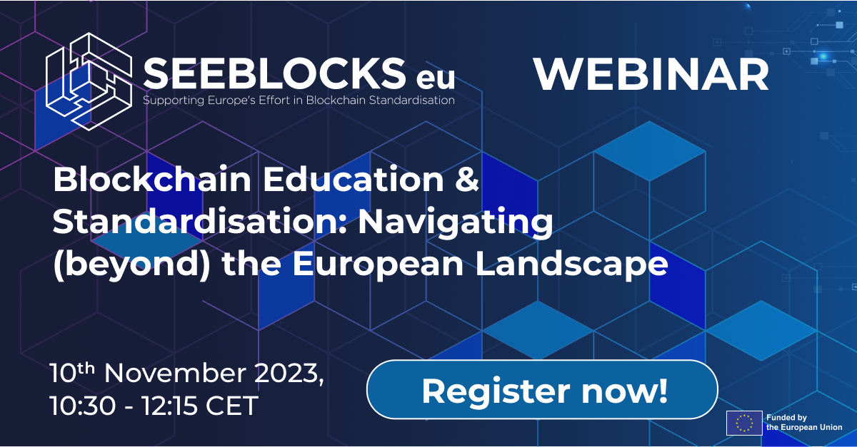 Blockchain Education & Standardisation: Navigating (beyond) the European Landscape