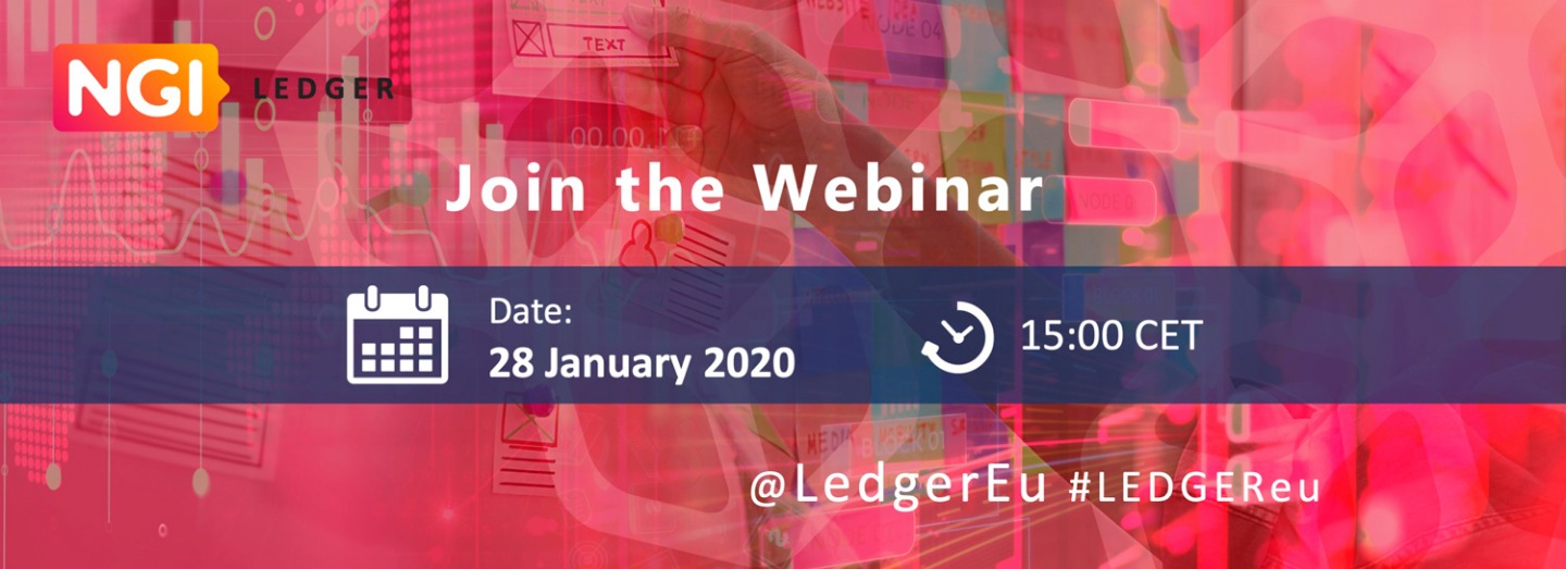 LEDGER 2ND Open Call - Join the last webinar on 28th of January and learn more