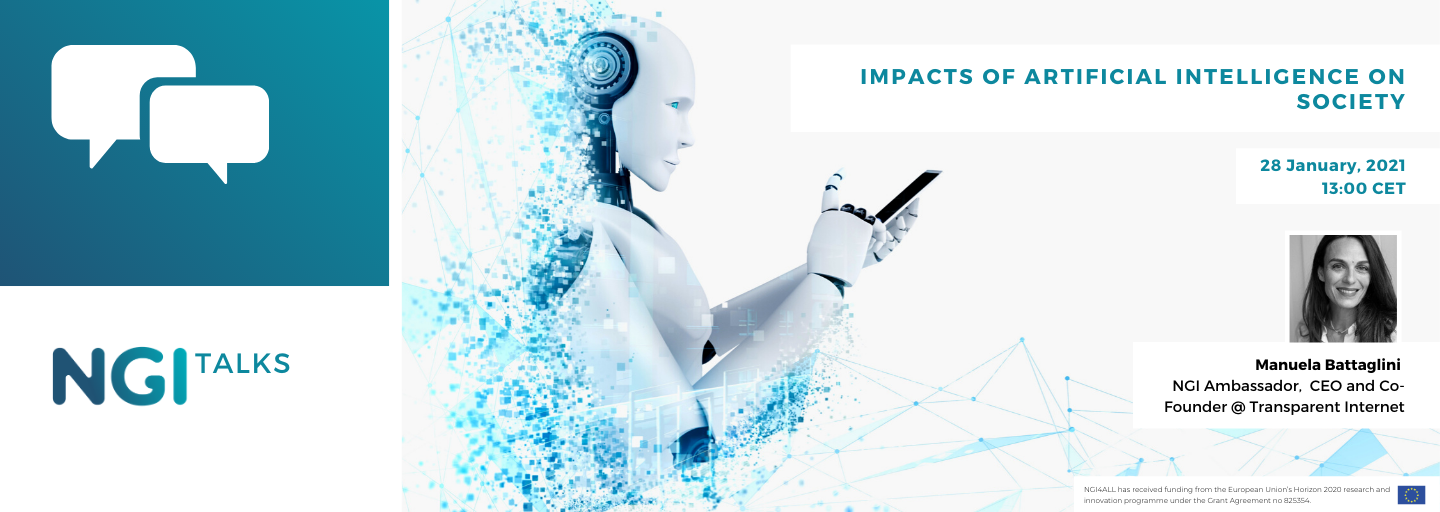 NGI Talk: "Impacts of Artificial Intelligence on Society" by Manuela Battaglini