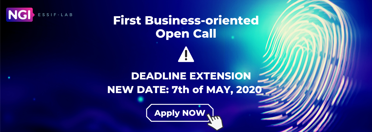 eSSIF-Lab’s Business-oriented Open Call has been extended until 7th of May 2020!