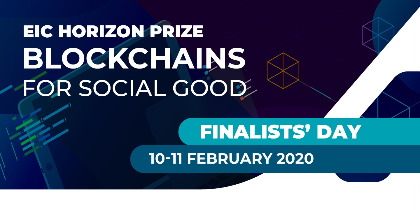BLOCKCHAINS FOR SOCIAL GOOD – FINALISTS’ DAY