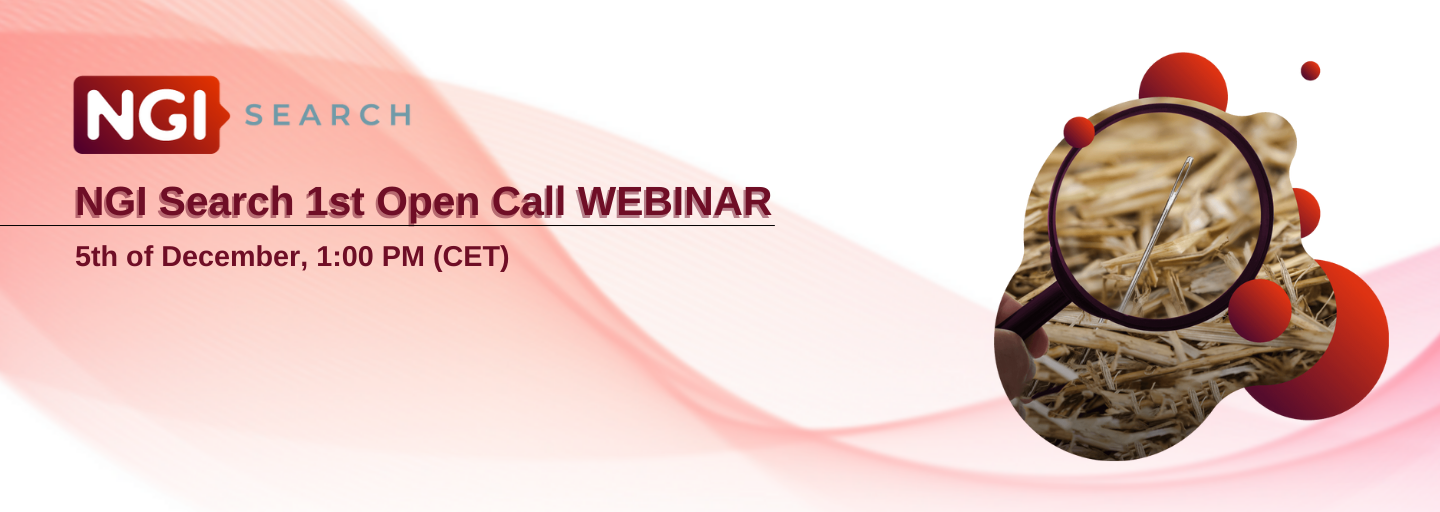 Join the NGI Search 1st Open Call webinar