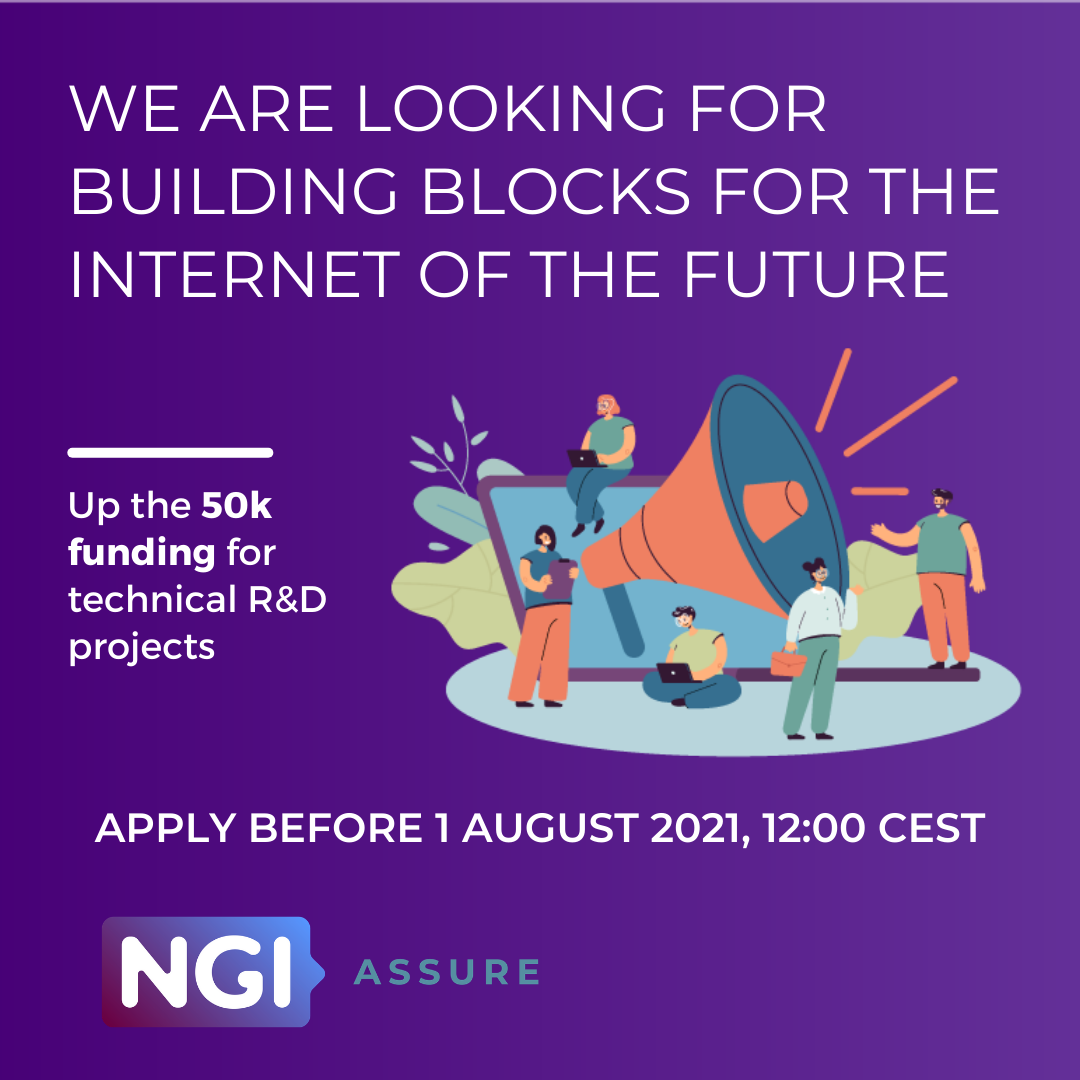 NGI Assure - 4th Open Call for Technical R&D projects