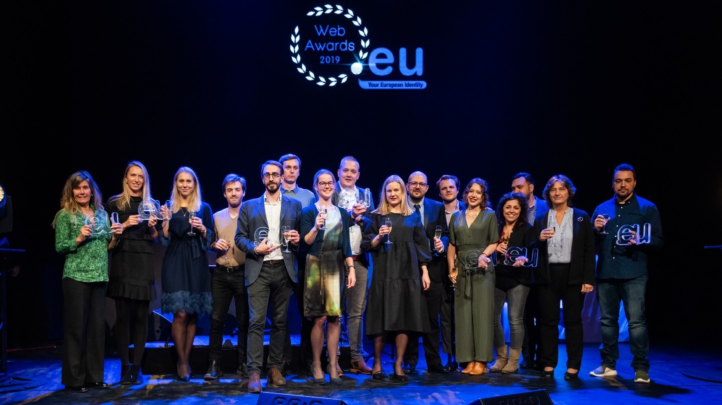 Nominate your favourite .eu websites for the 2021 .eu Web Awards!