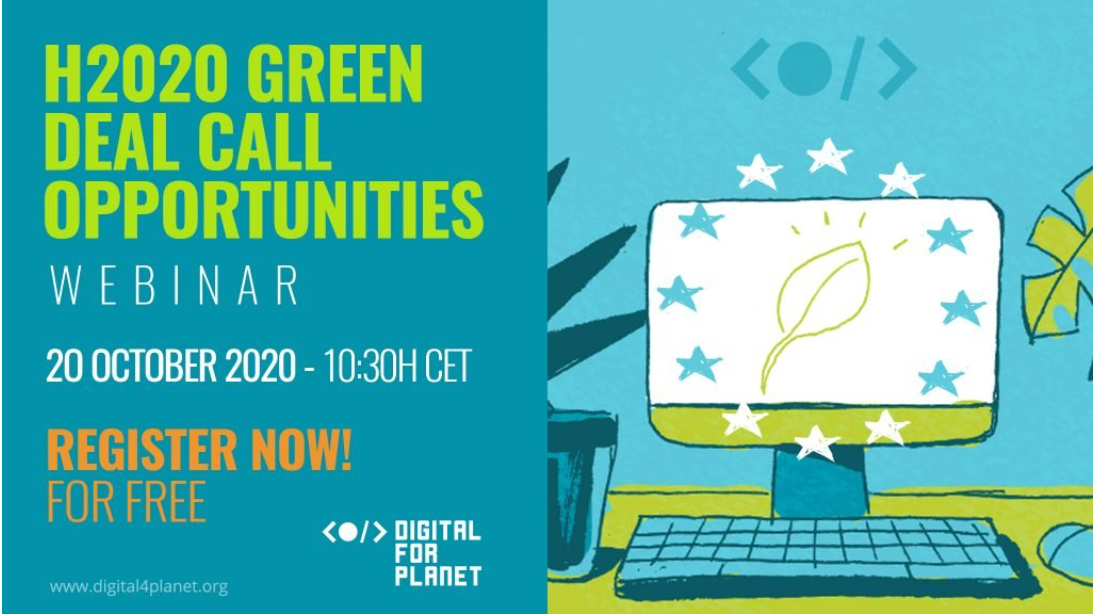 D4P Webinar: The H2020 GREEN CALL Opportunities 