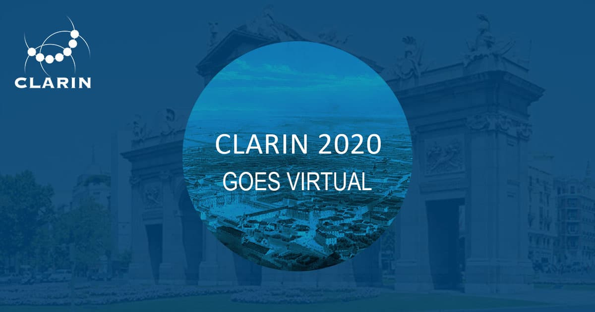 Panel on AI & language data at the CLARIN Annual Conference 2020