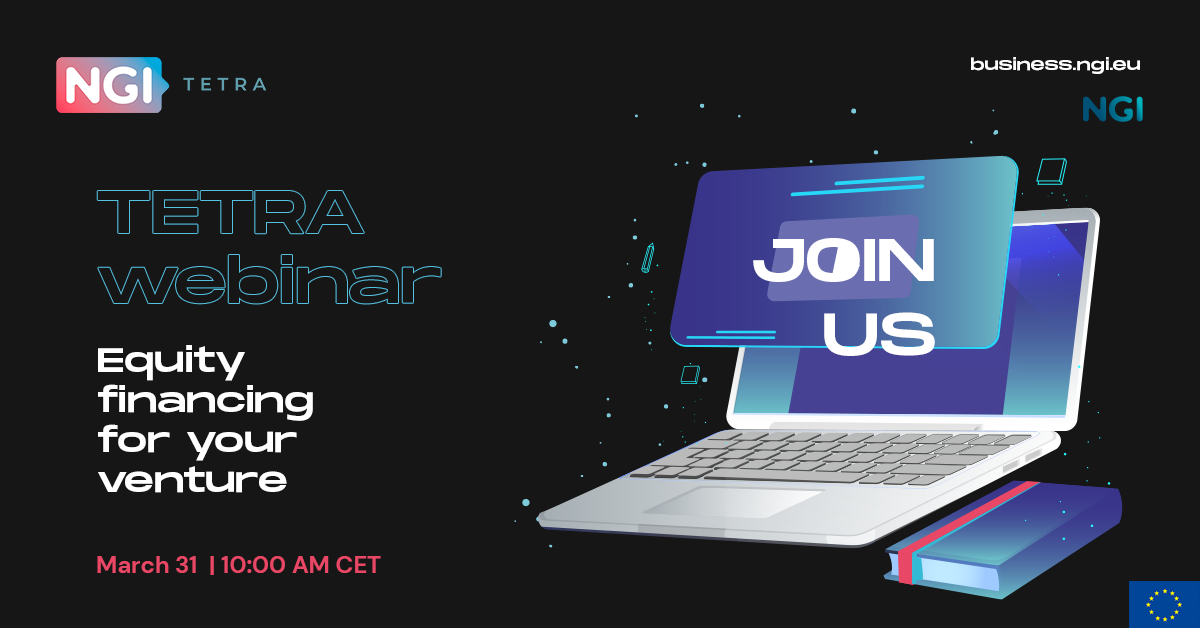 TETRA Webinar: Equity financing for your venture