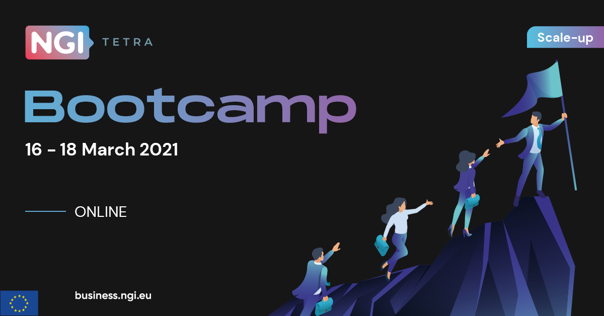 Registration is open: TETRA Online Scale-up Bootcamp #1