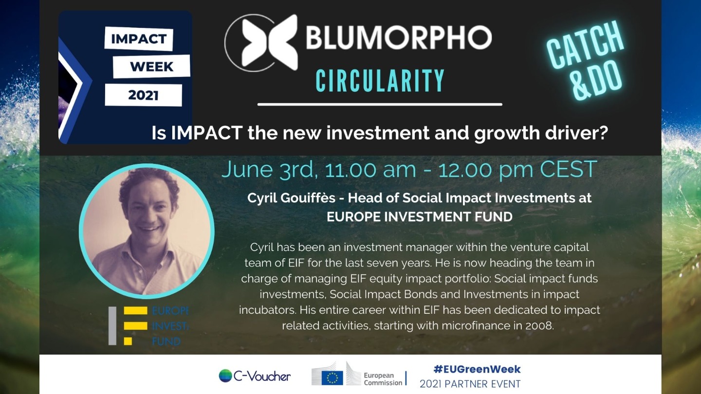 Meet Cyril Gouiffes, Head of Social Impact Investments at the EUROPEAN INVESTMENT FUND