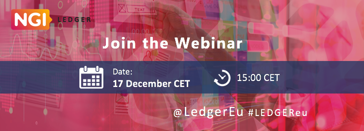 Tomorrow at 15:00 CET! Join #LedgerEu's 2nd #webinar about the current #opencall!