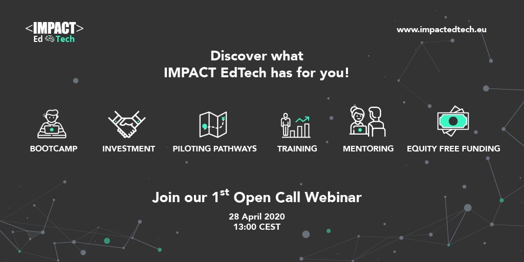IMPACT EdTech First Open Call Webinar